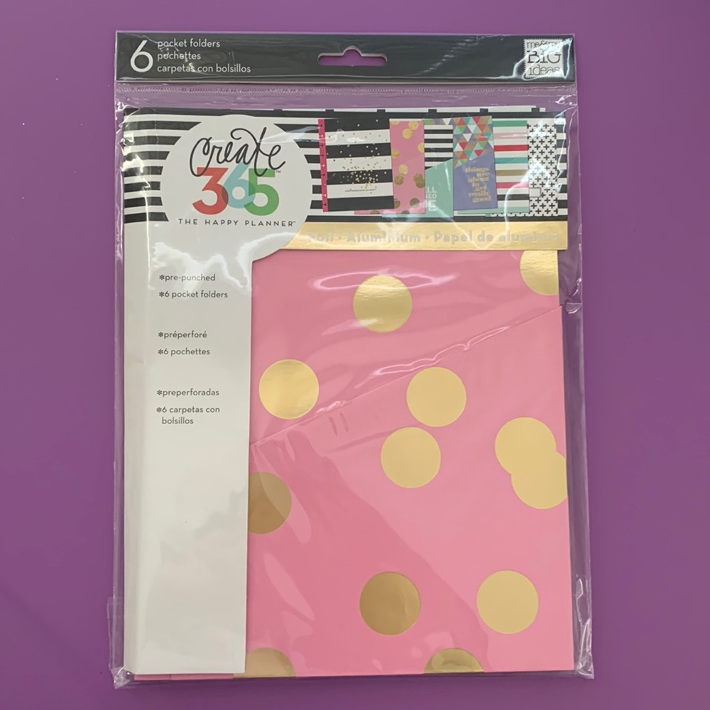 The Happy Planner Pocket Folders